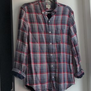 J. Crew Men's Double Weave Slim Fit Button-down